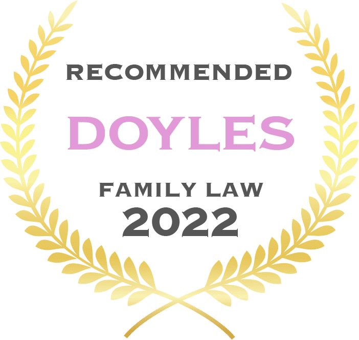 Doyles Award 2022 for OMB Family Law Solicitors Gold coast